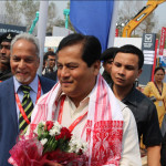 SCHWING-Stetter-India,-VCMD,-Mr.-Anand-Sundaresan-&-Assam-CM,-Mr.-Sarbananda-Sonowal-at-Schwing-Stetter-Stall-in-CONMAC-2017-ACE