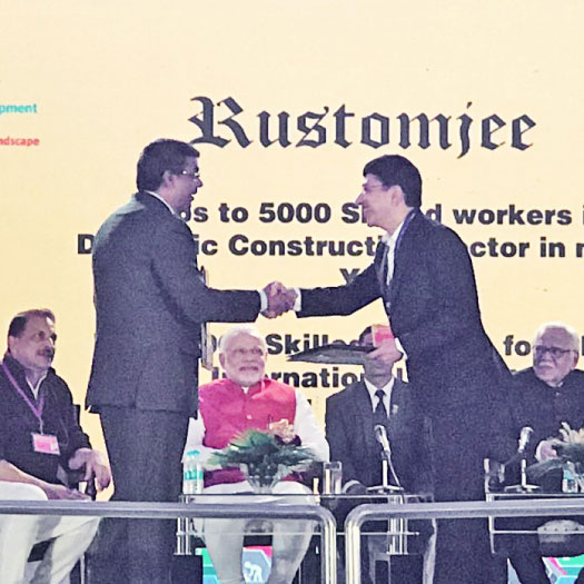 Rustomjee inks MoU with NSDC to skill 10K construction worker