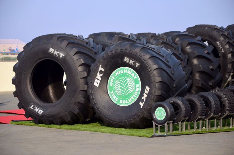 BKT displays advanced tyres at ConMac