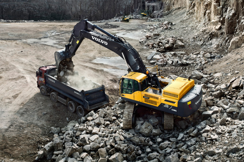 Volvo EC480D: A perfect combination of performance and fuel economy