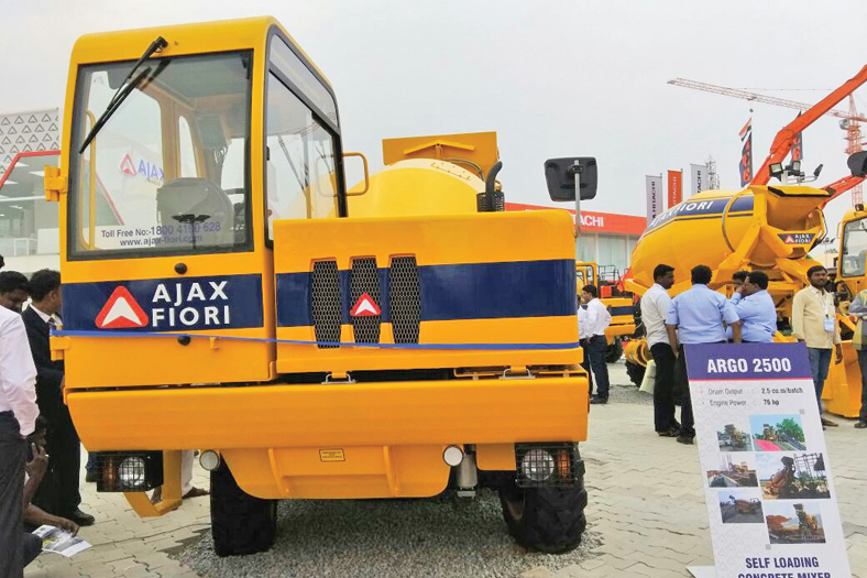 AJAX FIORI launches range of concreting equipment at EXCON 2017