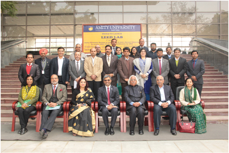 GBCI launches 1st LEED Lab in North India at Amity University, Haryana