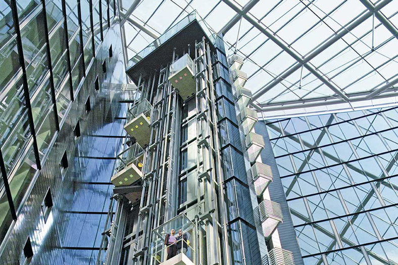 Can elevators be energy-efficient?