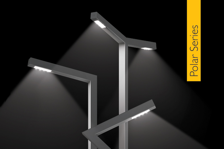 K-LITE Polar Lighting Poles: embellishing urban spaces