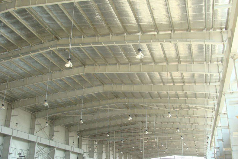 Twiga: Fiberglass wool insulation for PEBs, metal roofs