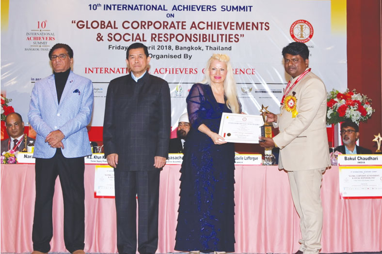 Aarush Fire Systems wins international award at Thailand