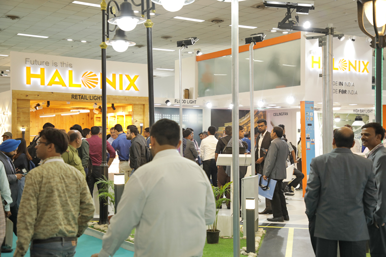 Halonix displays LED products at Light India 2018 Expo