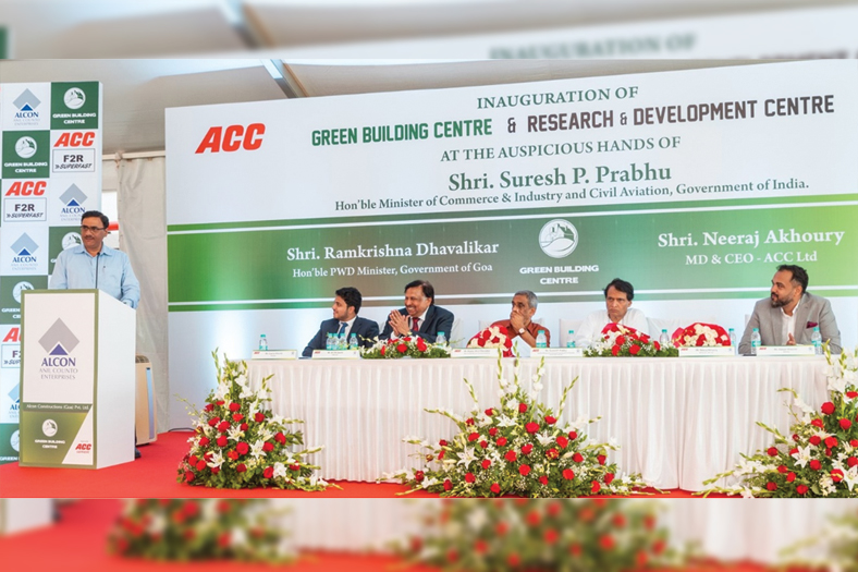 ACC, ALCON partner to launch Green Building Centre in Goa