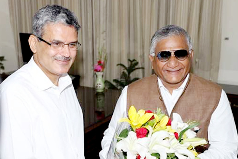 V K Singh takes over as Minister of State for Road Transport and Highways