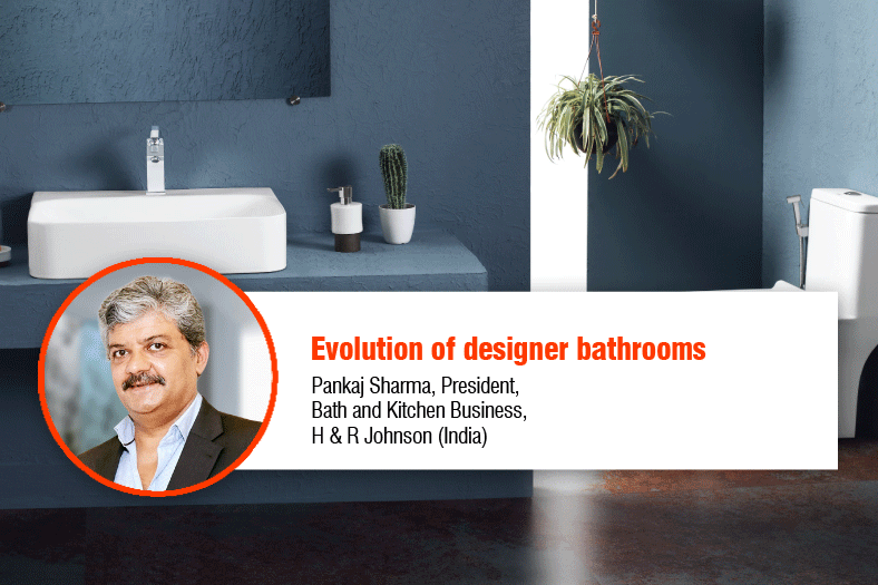 Evolution of designer bathrooms
