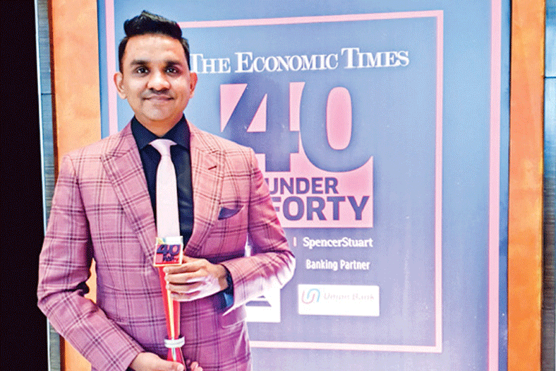 Ashok Ramachandran, President, Schindler India and South Asia bags 40 under Forty Young Leader Award 2019