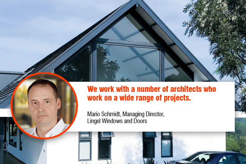 We work with a number of architects who work on a wide range of projects.