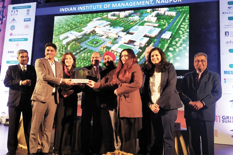 PEC Greening India and Ahluwalia Contracts receive GRIHA Awards for exemplary green construction practices