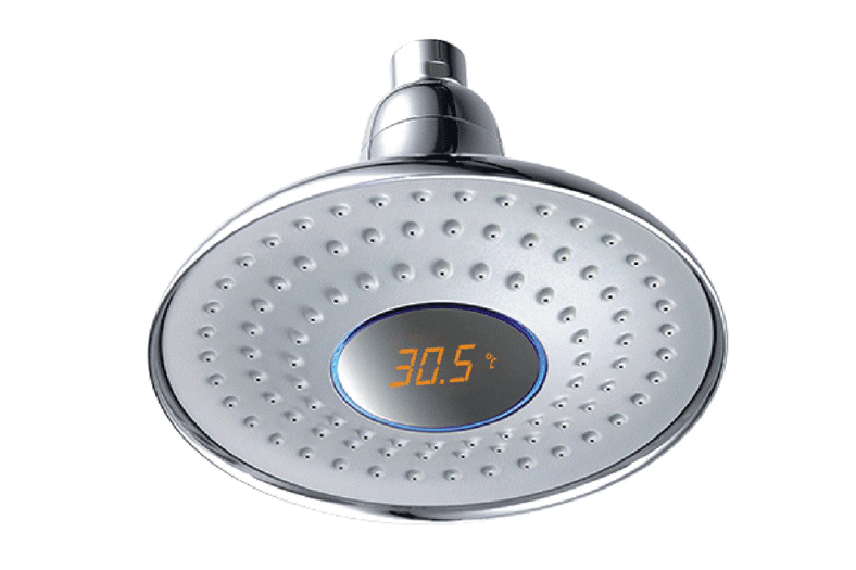 Grafdoer offers premium rain shower with LED display