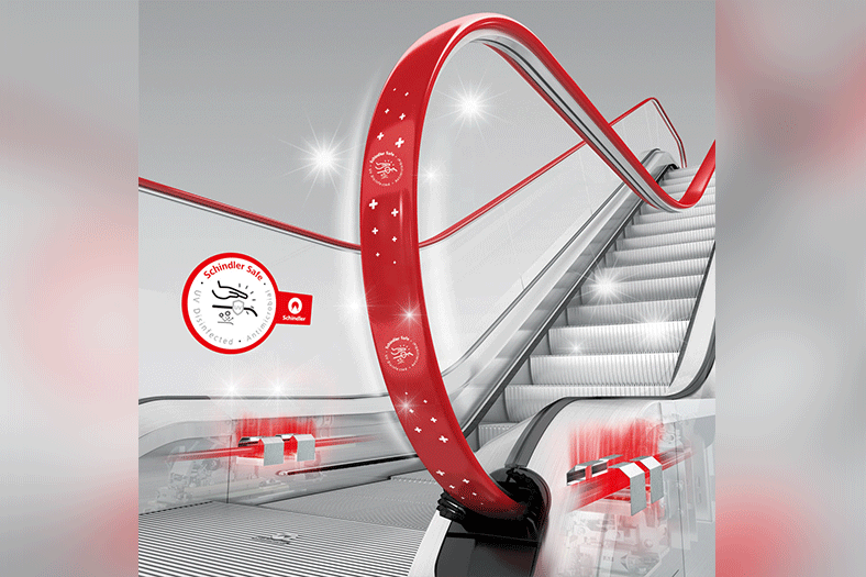 Schindler India introduces Schindler Handrail Sanitization Solutions for consumer safety during Covid-19