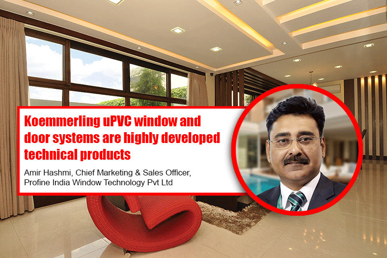 Koemmerling uPVC window and door systems are highly developed technical products