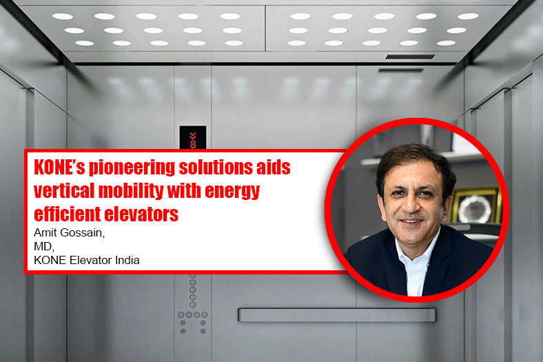 KONE’s pioneering solutions aids vertical mobility with energy efficient elevators