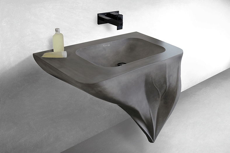 Nuance Studio introduces wall mounted Fluid Series washbasins designed by MuseLAB