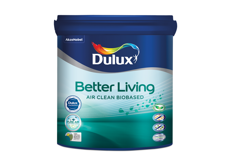 Dulux from AkzoNobel launches “Dulux Better Living Air Clean Biobased”