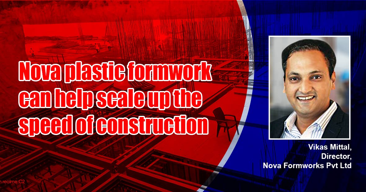 Nova plastic formwork can help scale up the speed of construction