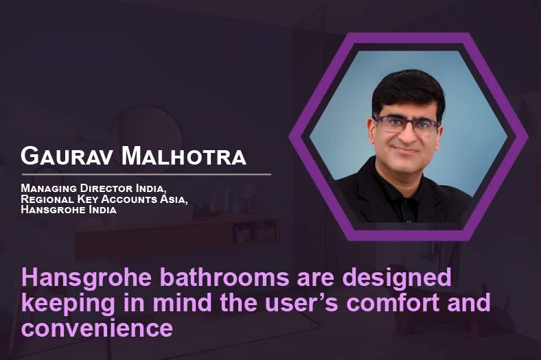 Hansgrohe bathrooms are designed keeping in mind the user’s comfort and convenience