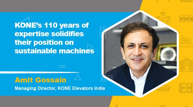 KONE’s 110 years of expertise solidifies their position on sustainable machines