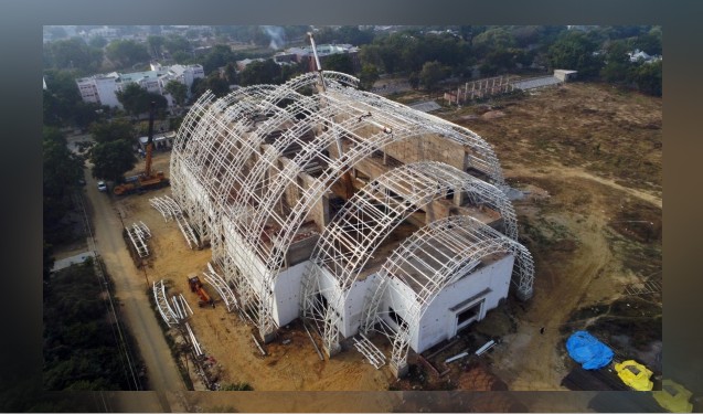 Trimble technology used to complete Indoor stadium of the Institute of Engineering and Technology, Lucknow