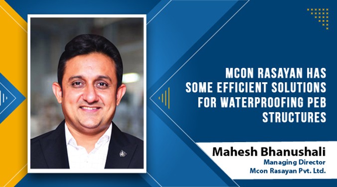 Mcon Rasayan has some efficient solutions for waterproofing PEB structures