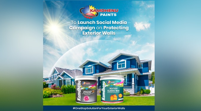 Kamdhenu Paints to Launch Social Media Campaign on Protecting  Exterior Walls