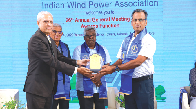 Ramco Cements claims the Best Performing Wind Farm.