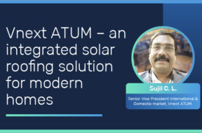 Vnext ATUM – an integrated solar roofing solution for modern homes