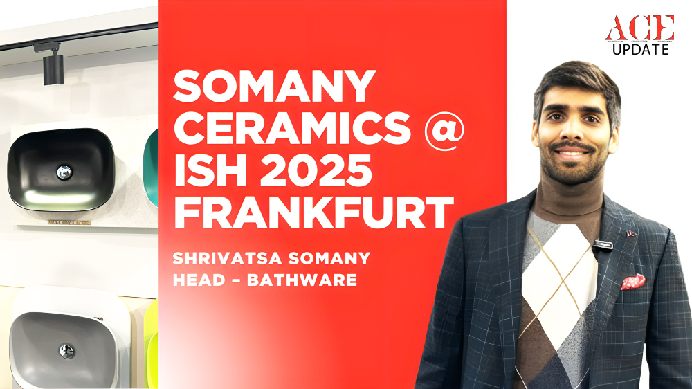 Somany Ceramics shines at ISH 2025 with sustainable, high-performance bathware and tiles