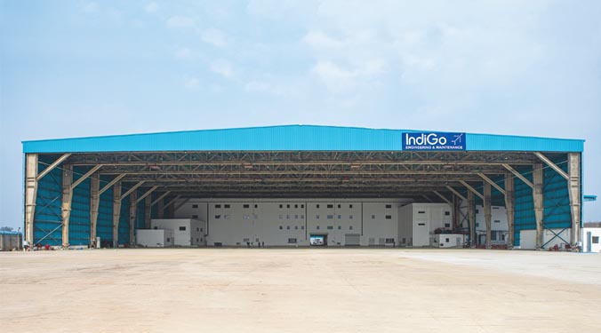 Everest executed a complex aircraft hangar for a leading Airline company