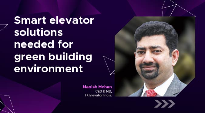 Smart elevator solutions needed for green building environment