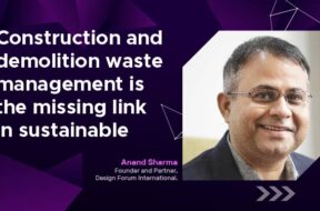 Construction and demolition waste management is the missing link in sustainable