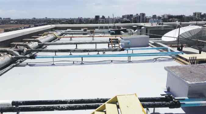 Mariseal waterproofing system proves effective for 5-star hotel terrace with unusual shapes and penetrations
