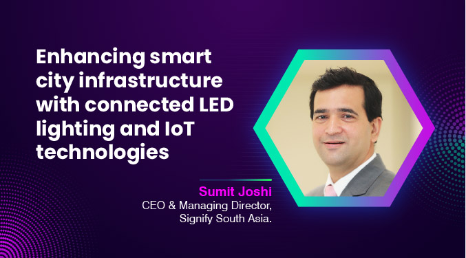 Enhancing smart city infrastructure with connected LED lighting and IoT technologies