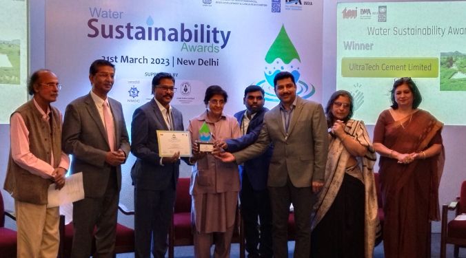 UltraTech Cement bags ‘TERI-IWA-UNDP Water Sustainability Award’