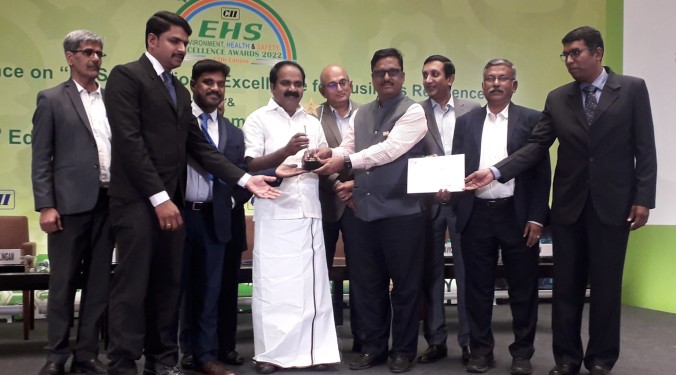 Ramco Cements bags Gold Medal for excellence in Environment Health and Safety