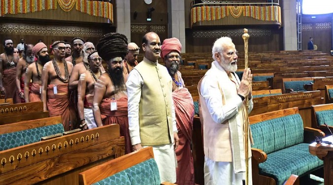 PM Modi inaugurates India’s new parliament, signaling national awakening