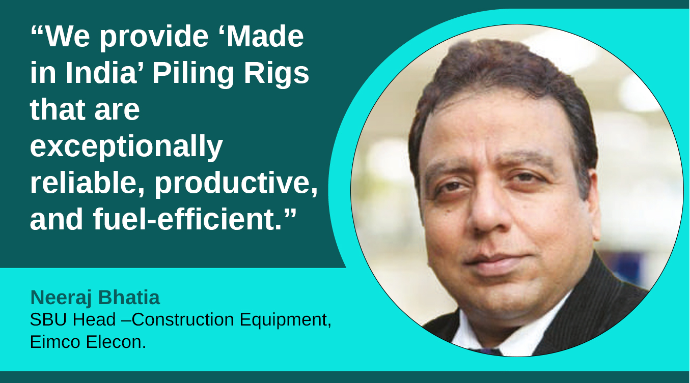 EC 216 Piling Rig: India’s efficient and economical foundation construction solution