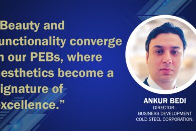 Ankur Bedi  Director- Business Development Cold Steel Corporation