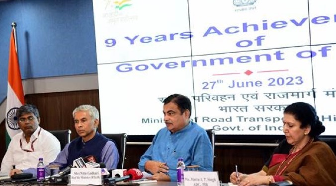 India ranks 2nd in road network says, Shri Gadkari