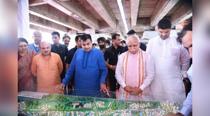 Shri Nitin Gadkari inaugurates and lays foundation stone of 4 NH projects
