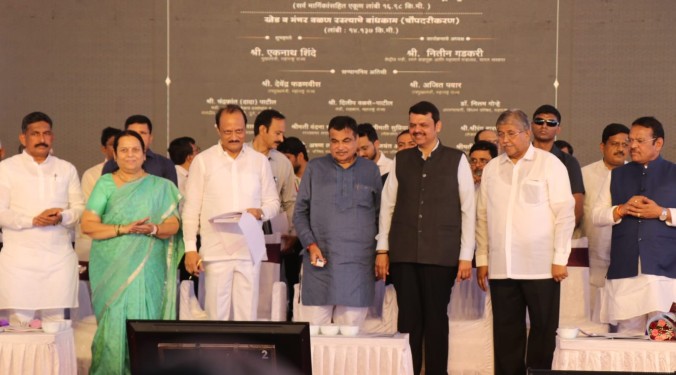 Shri Nitin Gadkari inaugurates 17 km flyover in Pune