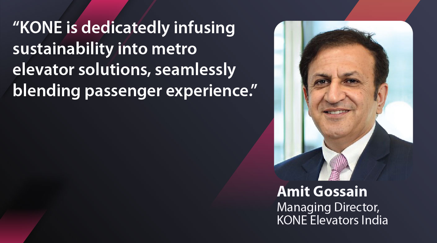 KONE’s innovative approach to elevator solutions in metro stations