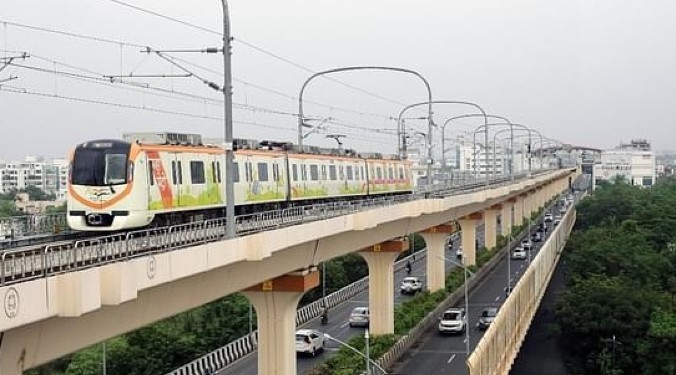 Metro line-10 adopts double-decker design