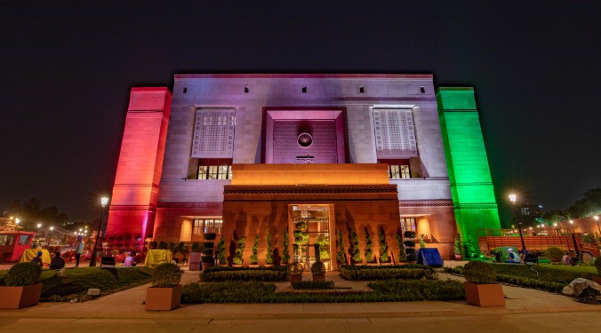 Signify brightens the new Parliament Building in India