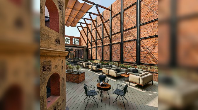 42mm Architecture’s exquisite brick wall designs