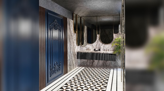 Design Deconstruct unveils a spa-like washroom